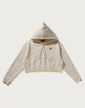 APE HEAD ONE POINT CROPPED PULLOVER HOODIE LADIES
