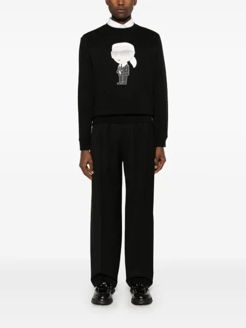 Karl Lagerfeld Ikonik Karl crew-neck sweatshirt