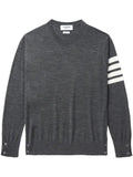 Thom Browne 4-Bar stripe sweater