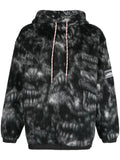 Aries logo-patch drawstring hoodie