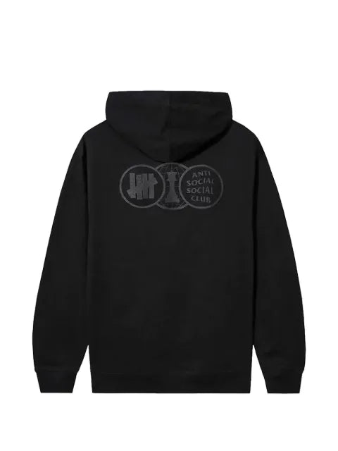 Anti Social Social Club black hooded sweatshirt