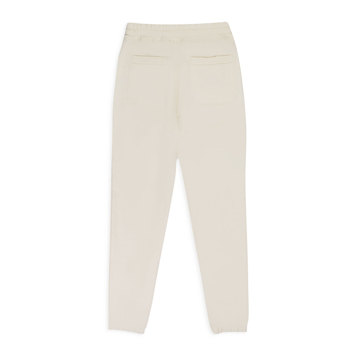 Cream Crest Sweatpants