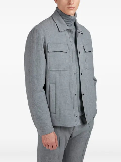 Paul & Shark quilted shirt jacket