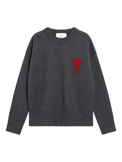 AMI Paris Ami de Coeur cotton sweater
