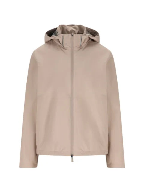 Herno zip hooded jacket
