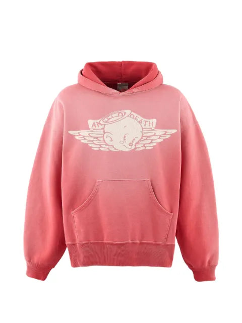 SAINT MXXXXXX Baby Michael graphic-print hoodie