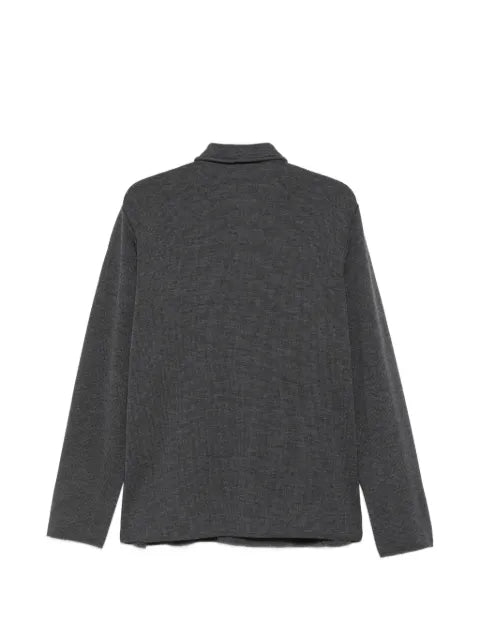 Lardini flap-pocket button-up cardigan