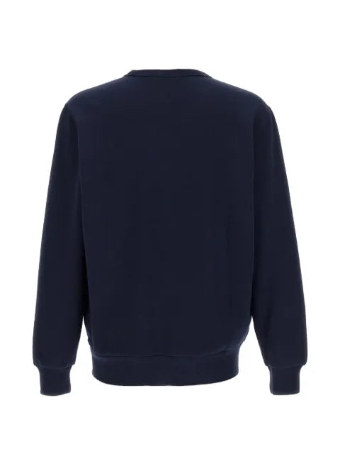 Polo Ralph Lauren logo-patch crew-neck sweater