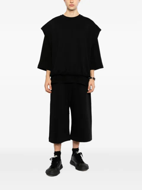 Thom Krom sleeveless panelled sweatshirt