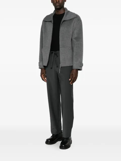 AMARANTO  crew-neck long-sleeve sweater