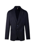 Santaniello single-breasted notched-lapel blazer