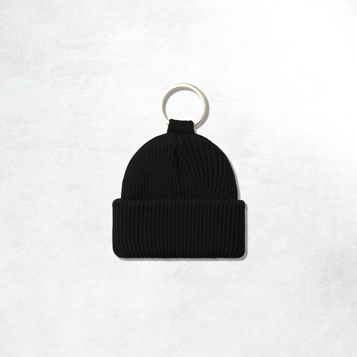 Carhartt WIP Mini Watch Hat Keychain: Black