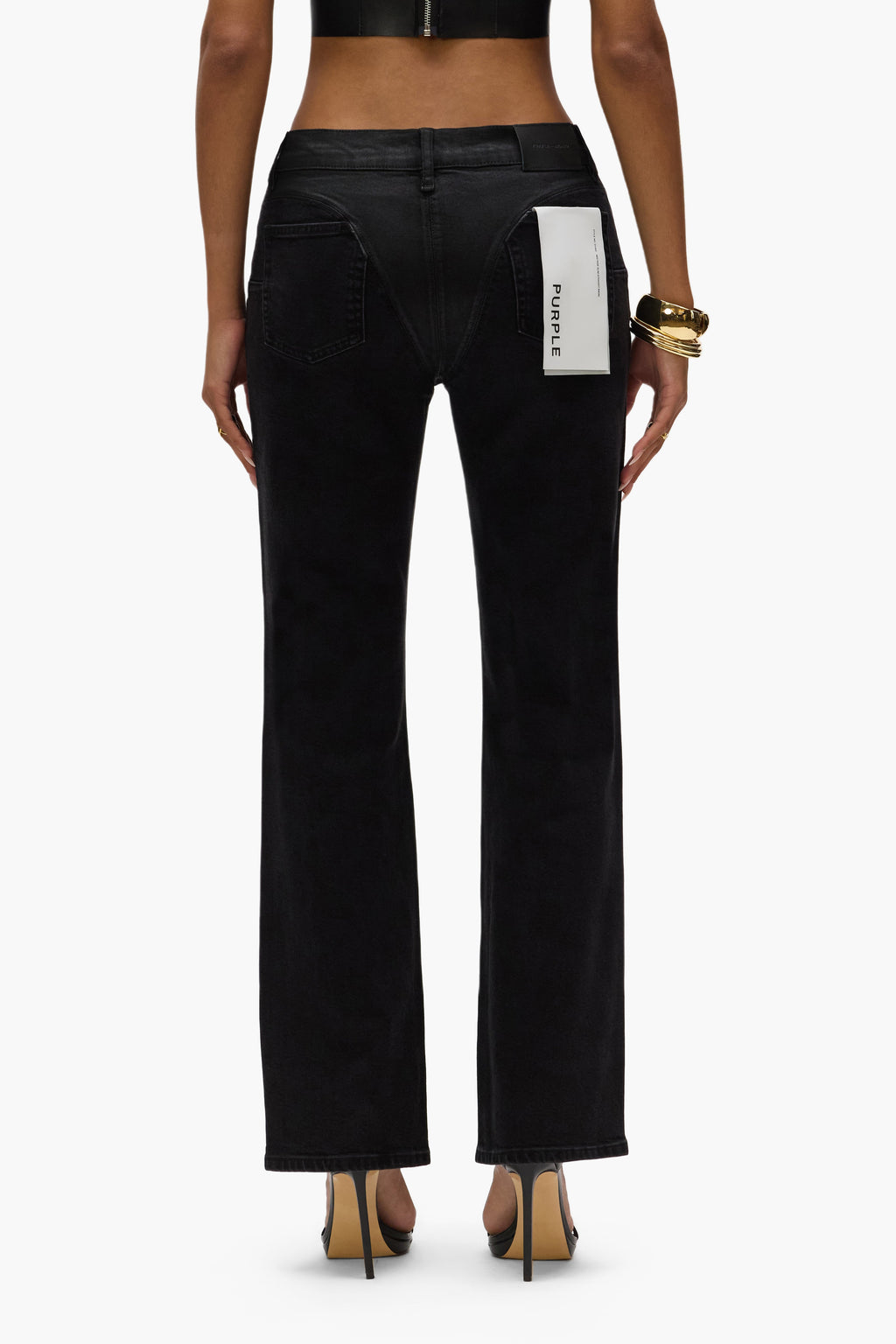 Slim Straight Bikini Coated