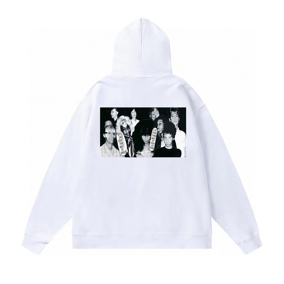 Stussy Hoodie Fleece Hooded Sweater