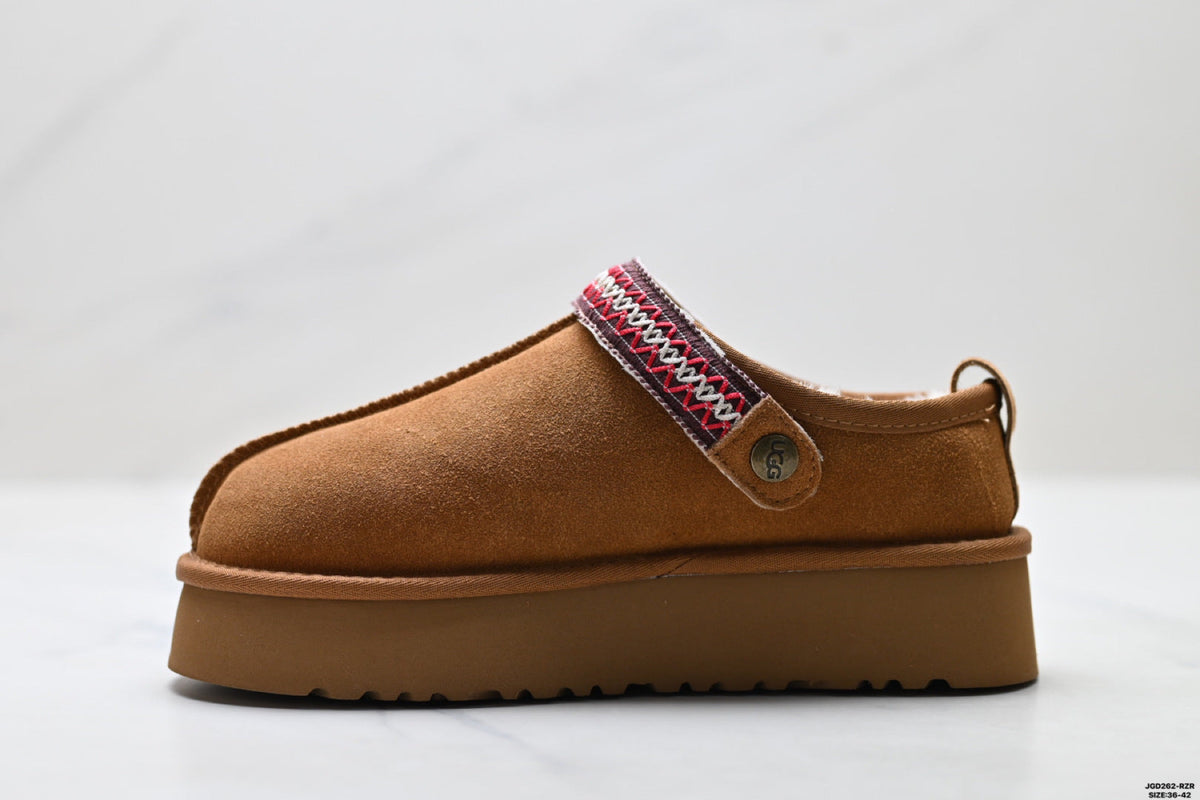 UGG Tazz Shearling Platform Slip-Ons