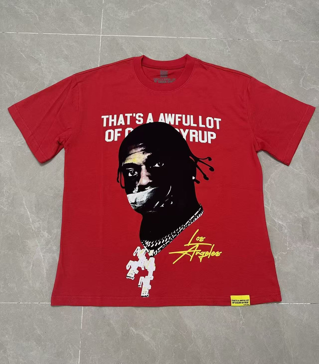 THAT'S A AWFUL LOT OF COUGH SYRUP Portrait Graphic T-Shirt