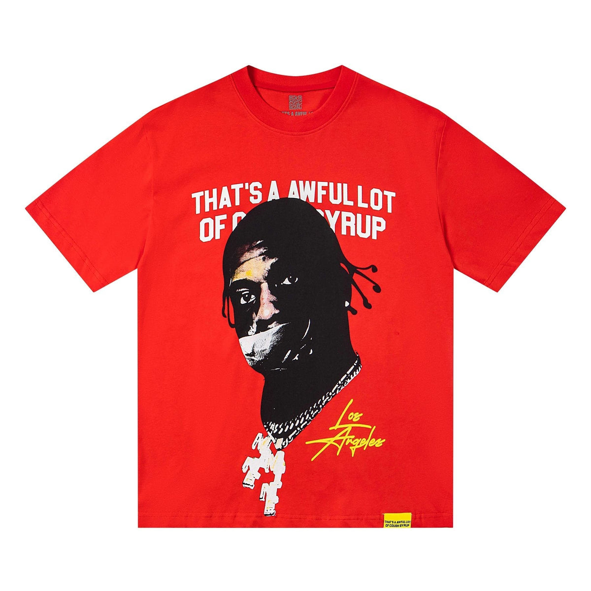THAT'S A AWFUL LOT OF COUGH SYRUP Portrait Graphic T-Shirt