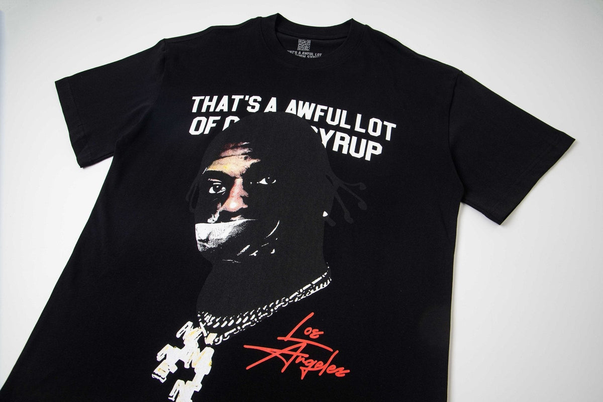 THAT'S A AWFUL LOT OF COUGH SYRUP Portrait Graphic T-Shirt
