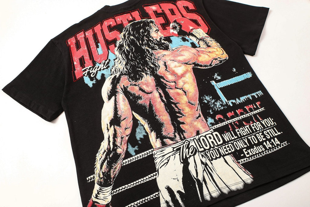 Life Hustlere Boxing Graphic T-Shirt