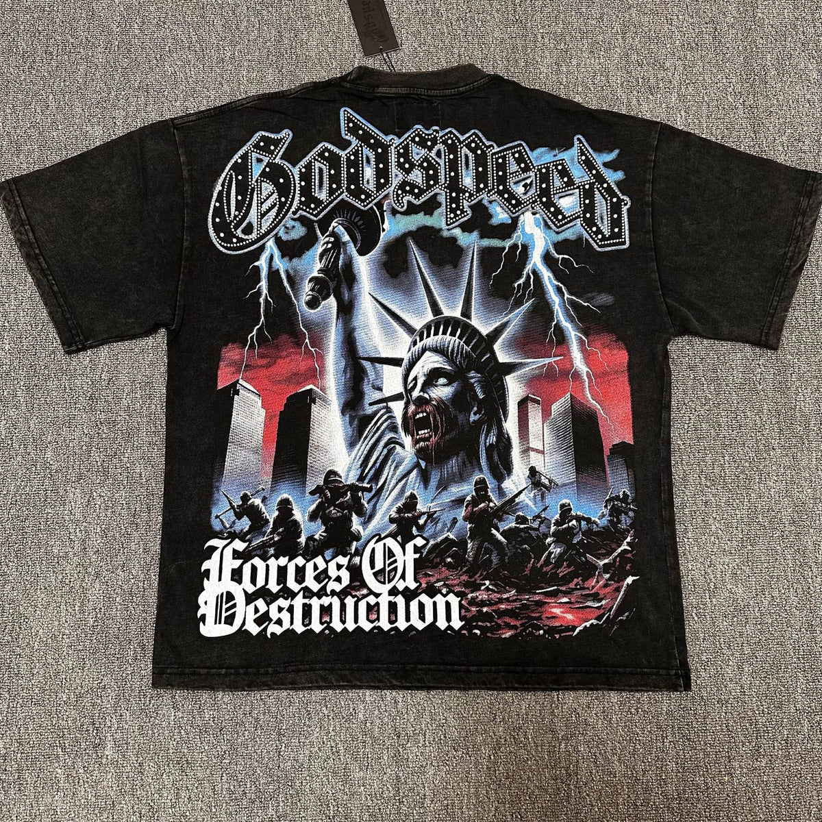 Godspeed Forces Of Destruction Graphic T-Shirt