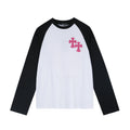 Chrome Hearts Cross Graphic Raglan Long-Sleeve T-Shirt