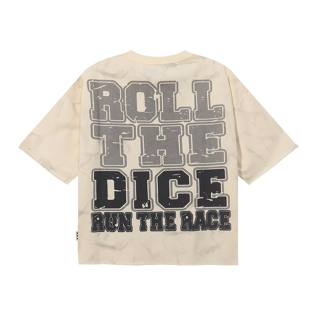 BKYS Revival Roll The Dice Car Graphic Cropped T-Shirt