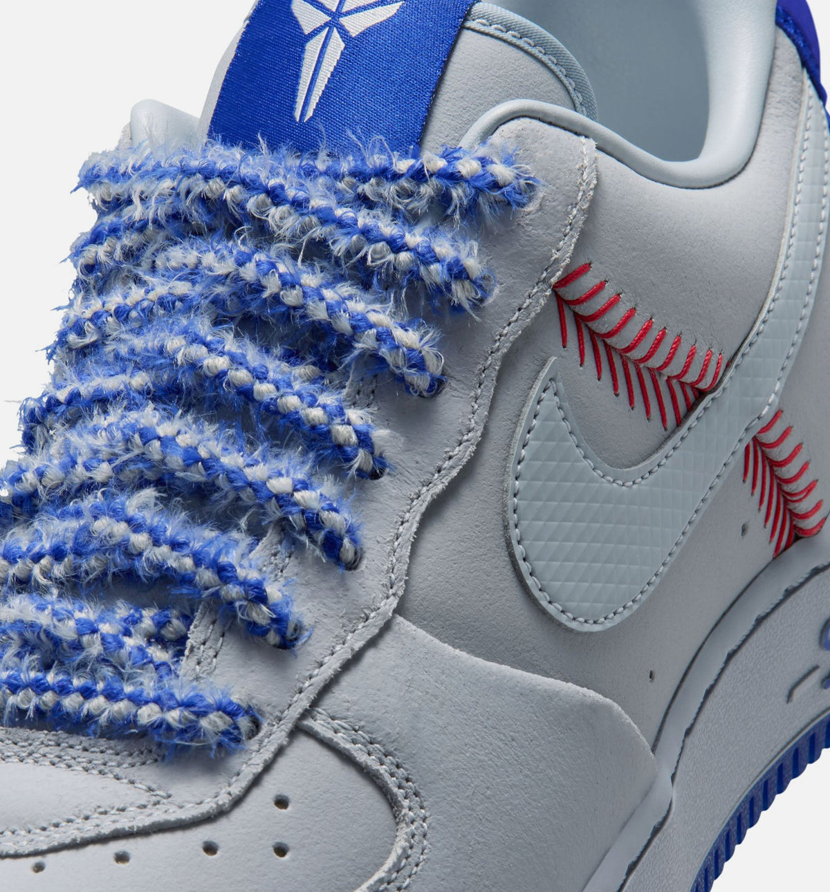 Nike Air Force 1 Low Retro Wolf Grey and Rush Blue Men's Lifestyle Shoe – Wolf Grey / Rush Blue