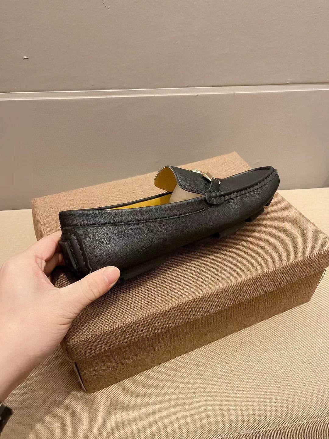 Gucci Black Horsebit Loafers
