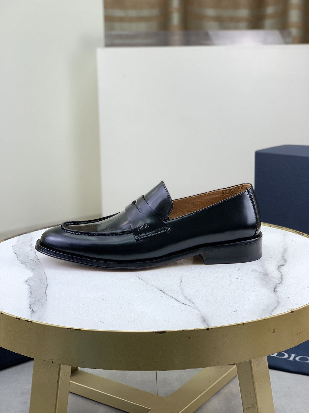 Dior Men's Black Tassel Loafers